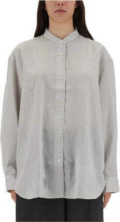 STUDIO NICHOLSON Dilys Shirt - Dames - Overhemden - Wit - S - Overhemden