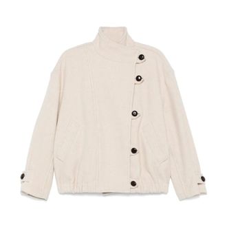 Isabel Marant Dames, Jassen, Beige, Maat: S