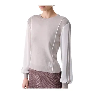 Liu Jo Dames, Truien, Veelkleurig, Maat: XL