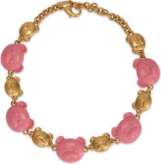Moschino Teddybeer Armband - Dames - Armbanden - Geel - ONE Size - Accessoires