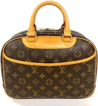 Louis Vuitton Pre-owned Trouville Handtas - Dames - Vintage Handtas - Bruin - ONE Size - Vintage