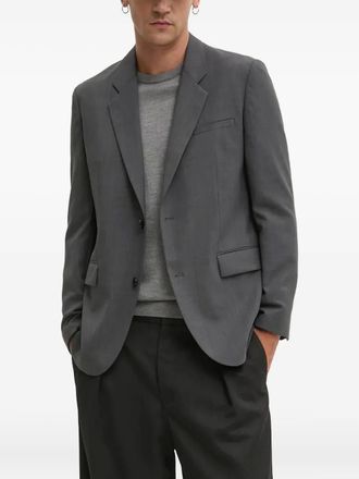 HUGO BOSS two-button blazer - men - Fabric - 50 - Grey