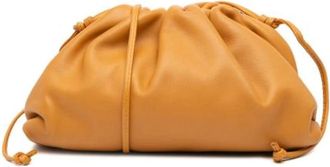 Bottega Veneta Pre-owned Clutches, female, Brown, Size: ONE SIZE Pre-owned Leather Shoulder Bag