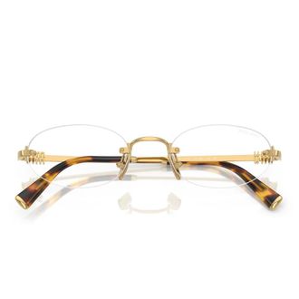 Miu Miu Glasses, unisex, Yellow, Size: 51 MM Mua54S Sunglasses