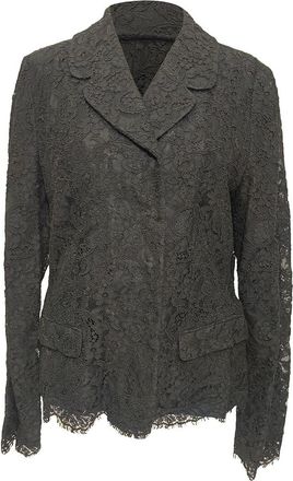 Dolce & Gabbana Lace Blazer, Size It 48 (Authentic Pre-Loved)