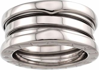 Bulgari White Gold (18K) Band Ring (Pre-Owned)