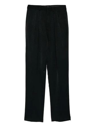 Tom Ford straight-leg tailored trousers - Black