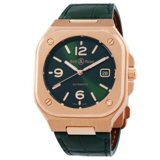 Bell & Ross Automatic Green Dial Watch BR05A-GN-PG/SCR