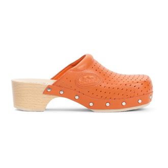 Balenciaga Clogs, female, Orange, Size: 10 US Stylish Nude Slippers Aw25