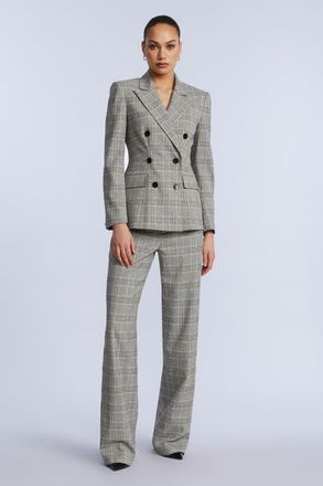 BCBGeneration Glen Plaid Blazer in Black/white at Nordstrom, Size 12