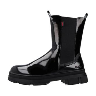 Kickers Schoenen, Dames, Zwart, 37 EU, Kick GOZ Chelsea Boot