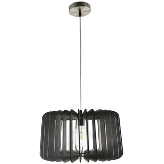 Fabrilamp Colgante Ebano 1xe27 Madera Caf&eacute; 40d