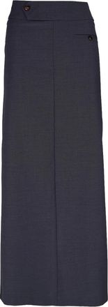 March23 Rokken, Dames, Blauw, L, Wol, Calli Rok