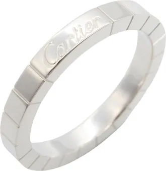 Cartier Silver White Gold (18K) Band Ring (Pre-Owned)