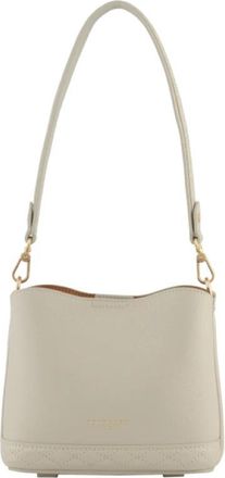 Pourchet Manhattan Nano Schoudertas - Dames - Schoudertassen - Beige - ONE Size - Leer - Tassen