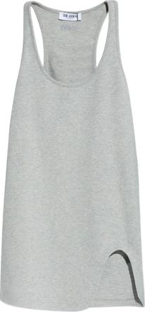 The Attico Mouwloze mini-jurk - Grijs