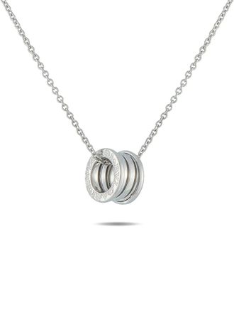 Bulgari 18K white gold B.zero1 necklace - women - 18kt White Gold - One Size - Silver