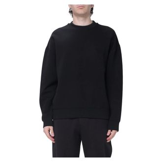 Emporio Armani Fleece - male - Emporio Armani - Sweatshirts - Black - XS - Sweatshirts & Hoodies