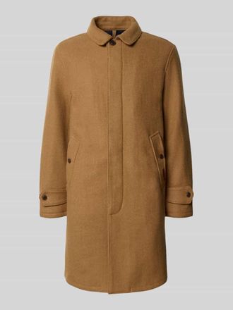 Polo Ralph Lauren Wollmantel mit Kentkragen in Camel, Gr&ouml;&szlig;e XXL