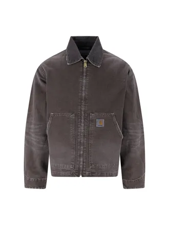 Carhartt Work in Progress Brown OG Arcan Organic Cotton Jacket