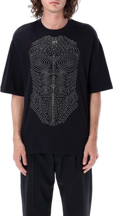 Off-white Black BODY STITCH SKATE TEE