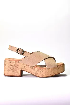 Cordani Malin Cork-Bottom Heels