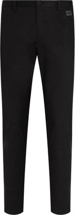 Dolce & Gabbana Pantaloni Sartoriali In Cotone-Uomo