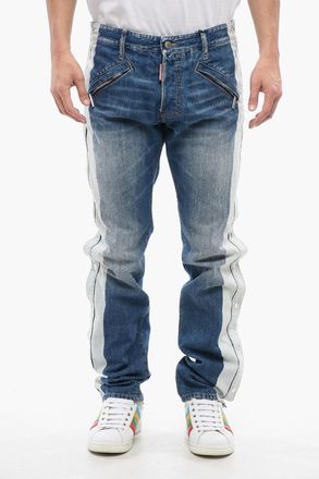 Dsquared2 Jeans STRIPPER Cool Guy Con Bottoni Laterali 18 cm Dsquared2