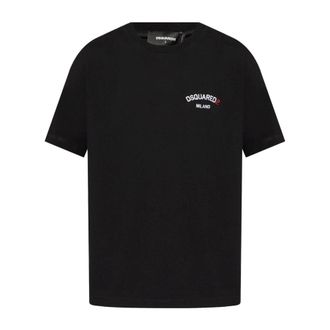 Dsquared2 Hombre, Camisetas, Negro, Talla: S