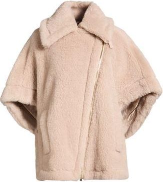 Max Mara ROPA DE ABRIGO - Borreguito y pelo ecol&oacute;gico en YOOX.COM