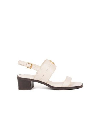 Tory Burch Tory Burch Middenhak Sandalen Nieuw Ivoor/Goud