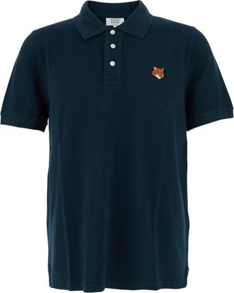 Maison Kitsun&eacute; Hombre, Camisetas, Azul, Talla: XL