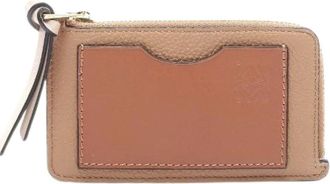 Loewe Pre-owned Wallets, female, Brown, Size: ONE SIZE Pre-owned Leather Wallet