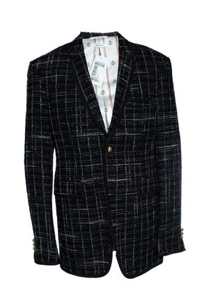 Thom Browne Black tweed jacket