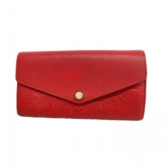 Louis Vuitton Cerise Long Wallet (Bi-Fold) (Pre-Owned)