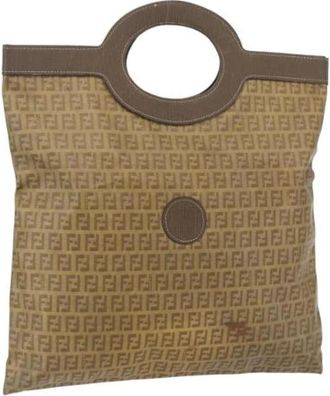 Fendi Pre-owned Tote Bags, female, Brown, Size: ONE SIZE Pre-owned Plastic Tote Bag