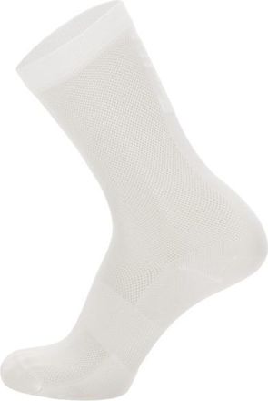 Santini Cycling High Socks Q-Skin Puro Velosocken - Unisex | grau/wei&szlig;