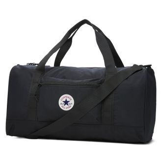 Converse Sporttasche CONVERSE GO2 DUFFLE, schwarz (converse schwarz), Obermaterial: 100% Polyurethan, Taschen Sporttasche, aus Polyurethan, mit Handgriff, mit 