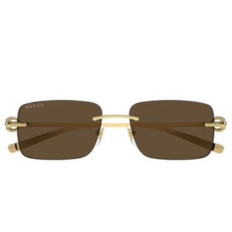 Gucci Sunglasses, unisex, Yellow, Size: 55 MM Gg1703S 004 Sunglasses