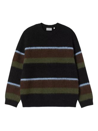 Carhartt Work in Progress striped-pattern sweater - Zwart