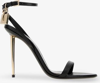 Tom Ford Sandali in pelle con dettaglio Lucchetto in metallo - TOM FORD - gender_Woman