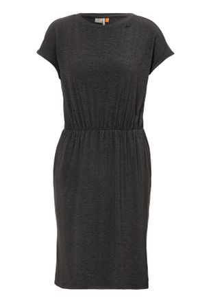 Ragwear Sommerkleid RAGWEAR COPR, Damen, Gr. L (40), N-Gr, grau (dunkelgrau), Web, Obermaterial: 48% Viskose, 47% Polyester, 5% Elasthan, meliert, unifarben, 