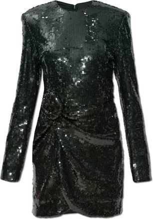 Rotate Sequin Jurk - Dames - Feestkleedjes - Groen - L - Polyester - Kleedjes