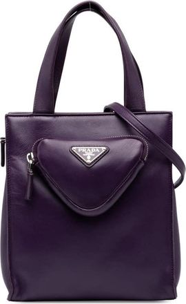 Prada Pre-owned Prada Nappa Front Pocket Satchel Ladies E793JDXQLW4XPCGK