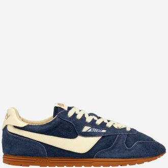 Autry Blue Logo Sneakers