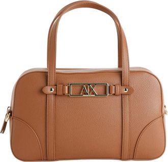 A|X Armani Exchange Polly M Handtas - Dames - Handtassen - Bruin - ONE Size - Leer - Tassen