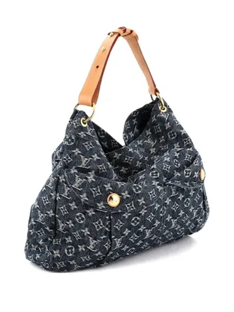 Louis Vuitton Daily Handbag Denim GM hobo bag - Blauw