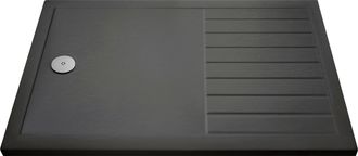 Balterley Premium Walk In Shower Tray Slate Grey 1600mm x 800mm