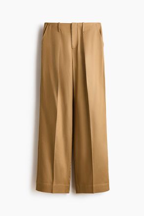 H&M Elegante Hose - Beige