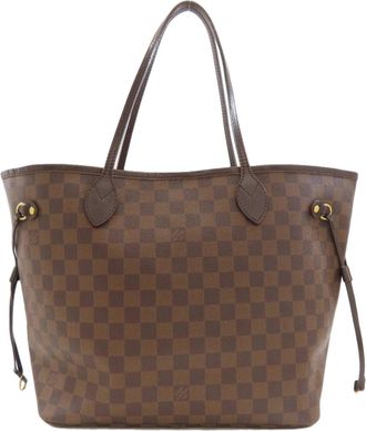 Louis Vuitton Damier Canvas Ebene Damier Canvas Tote Bag (Pre-Owned)